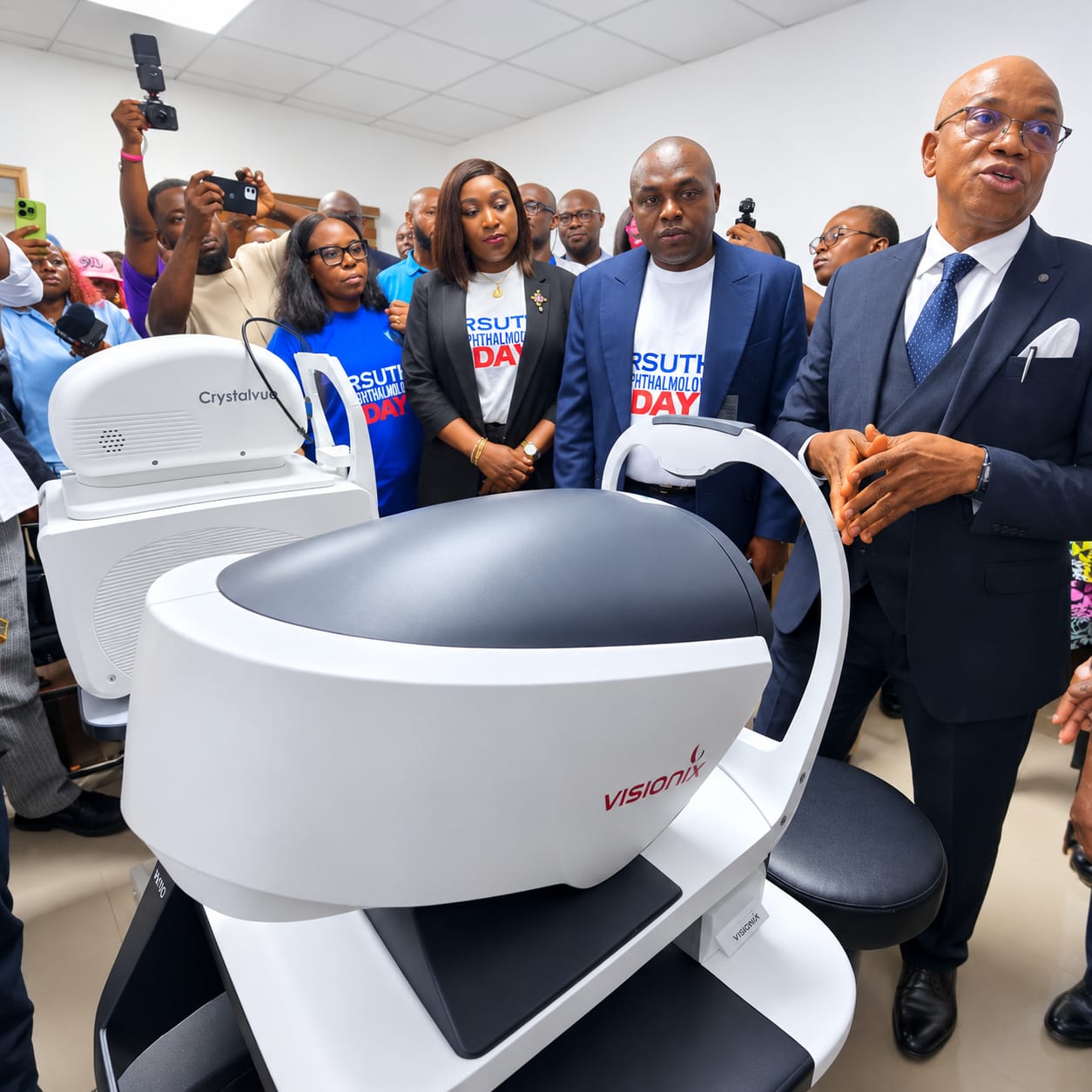 HEALTH: Rivers State University Teaching Hospital Launches Modern OPHTHALMIC EQUIPMENTS, One of the Best in Nigeria